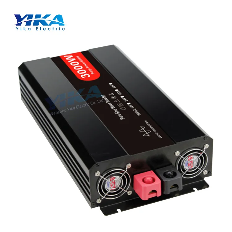 YIKA TP- 3000 W 12V 24V 48V DC To AC Вт инверторы инвертор немодулированного синусоидального