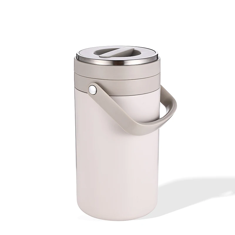 Stackable Take Away Metal Tiffin Carrier 4 Layers Stainless Steel Thermal Food Container Insulated Lunch Box with Handle