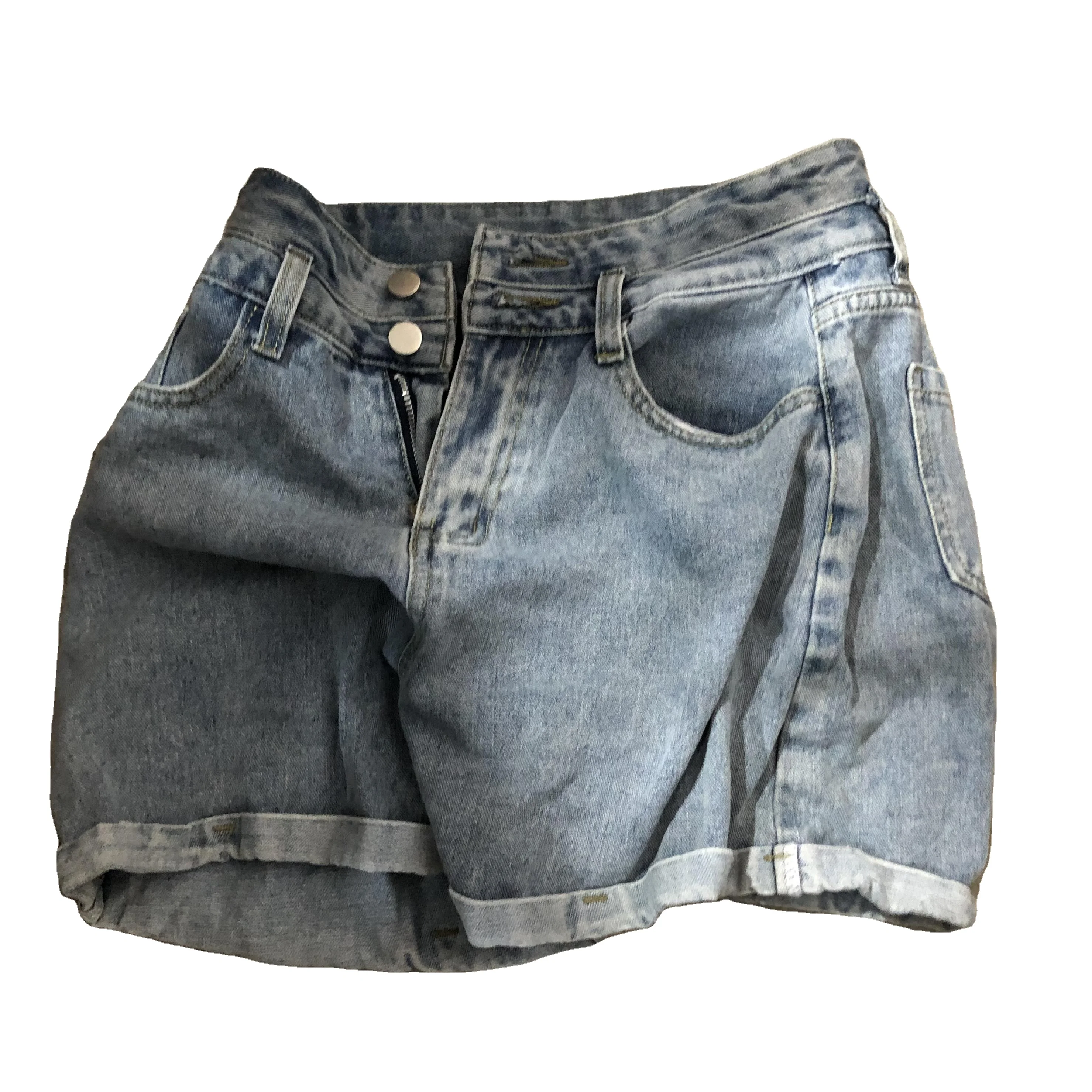Hot selling ukay ukay women bea clothing second hand ladies sexy jeans short high waist mixed in bales