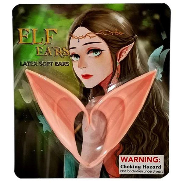 2020 Hot Sale Halloween ears Halloween Party Decoration Elven Elf Ears Anime Fairy Cospaly Costumes Vampire Ears