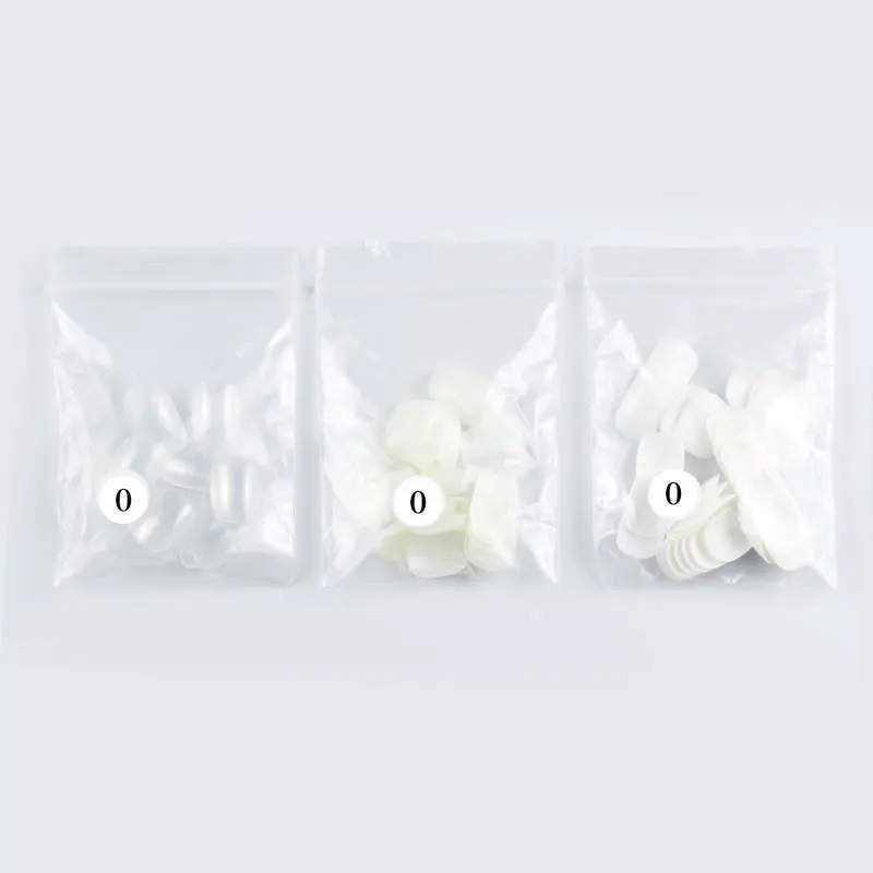Hot Selling 600 Pcs/Bag Short Style Customized Design Full Coverage Nail Tips For Woman Salon