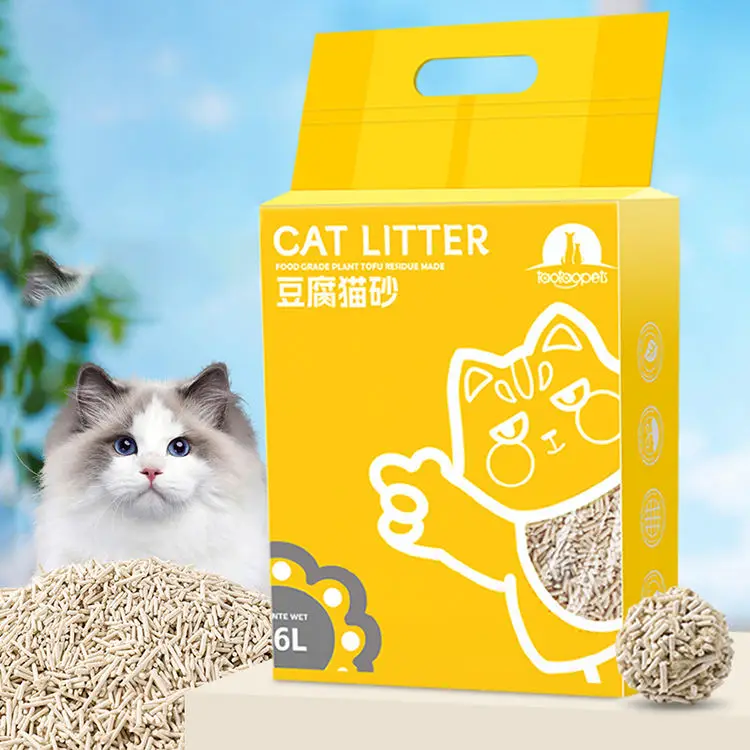 Taotaopets Tofu наполнитель для кошачьих туалетов распродажа чистый кошачий песок оригинальный ароматный тофу