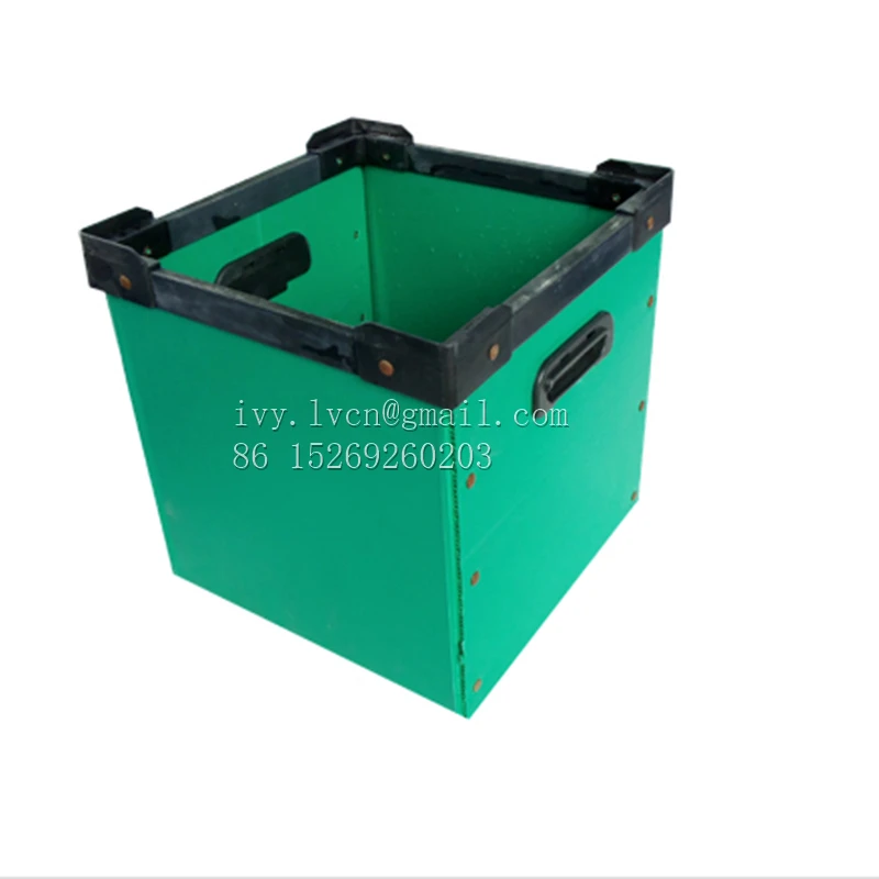 High Quality Lightweight and Strong Polypropylene Plastic Folding Storage Boxes