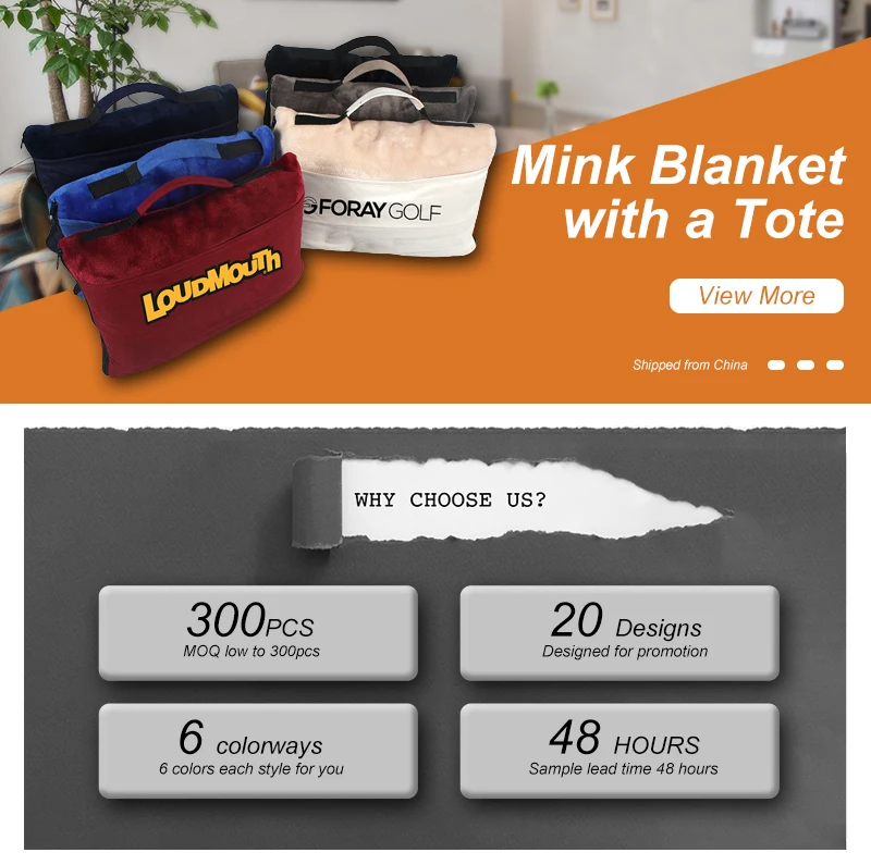 ECO-Friendly Travel Blanket and Pillow 2 in 1 Airplane Blanket with Soft Bag Pillowcase Hand Luggage Sleeve and Backpack Clip