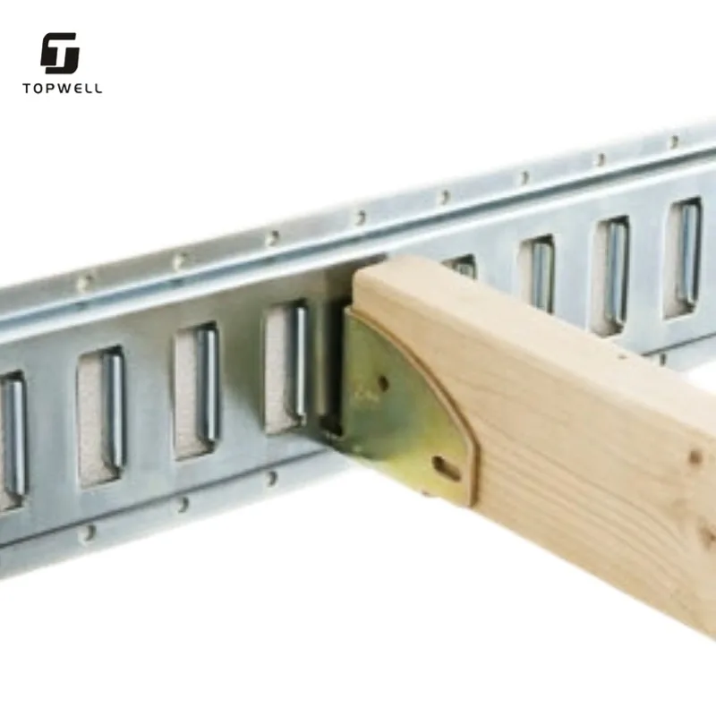 Adjustable E Track Wood Beam Socket Bracket with Metal Socket for Trailer Cargo Control
