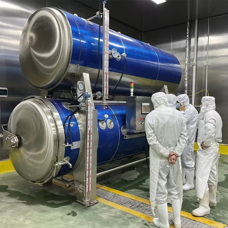 Steam sterilizer autoclave retort equipment food retort sterilizer