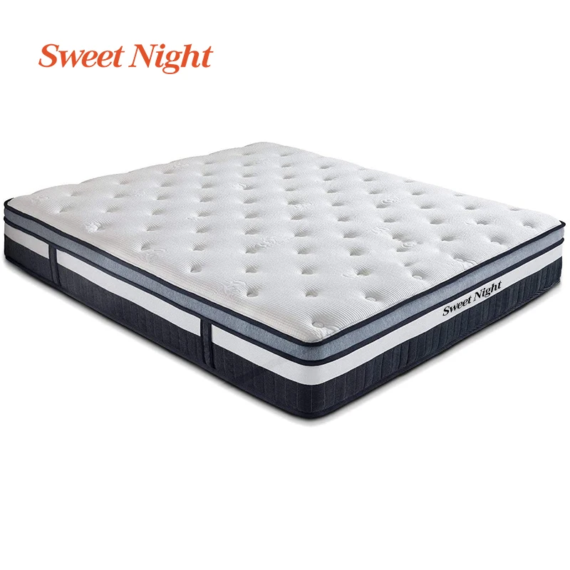 thailand latex mattress 5 star hotel mattress queen size pocket spring mattress