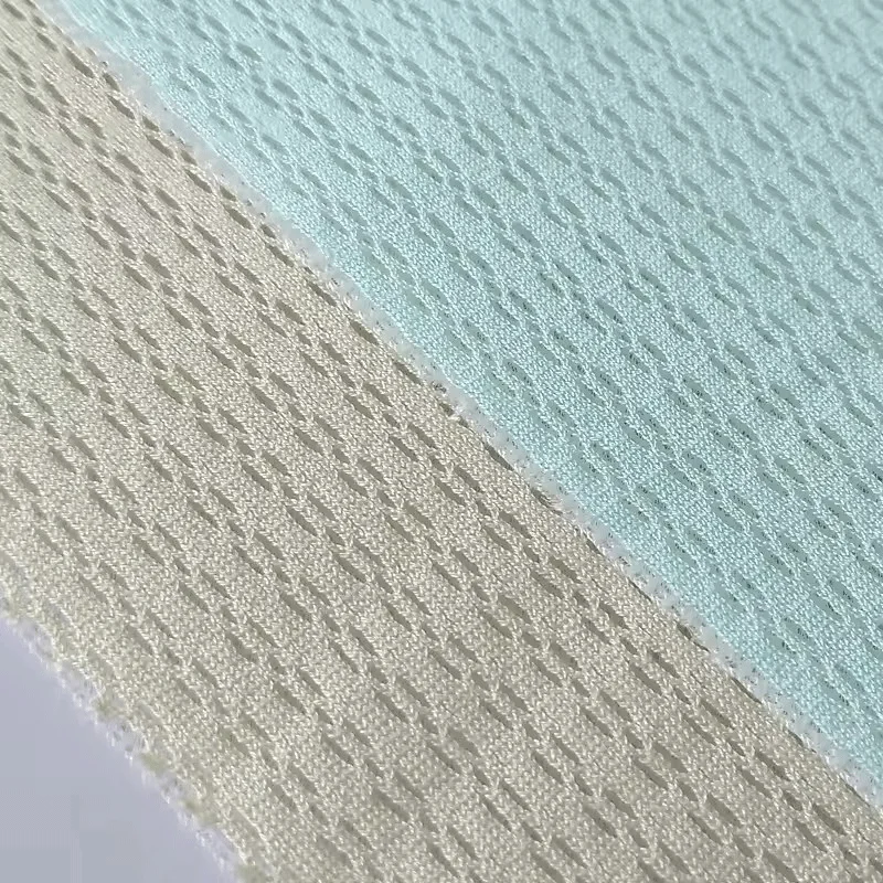 Tencel 3D mesh fabric Baby Stroller Liner Anran Textile polyester tencel mattress fabric sandwich wrap mesh fabric  5702