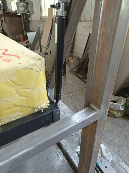 Hot Sale Space Saving Bedroom Furniture Piston Lifting Mechanism Murphy Bed Frame with Hardware Kit for Single Apartment