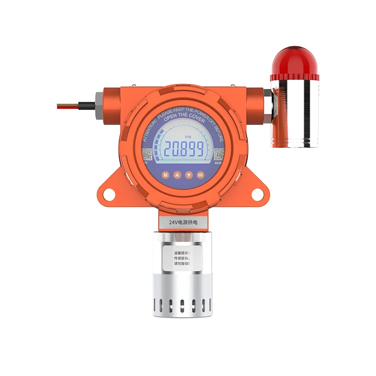 Best selling OEM ODM stand alone single H2S industrial fixed toxic gas leak detector hydrogen sulfide