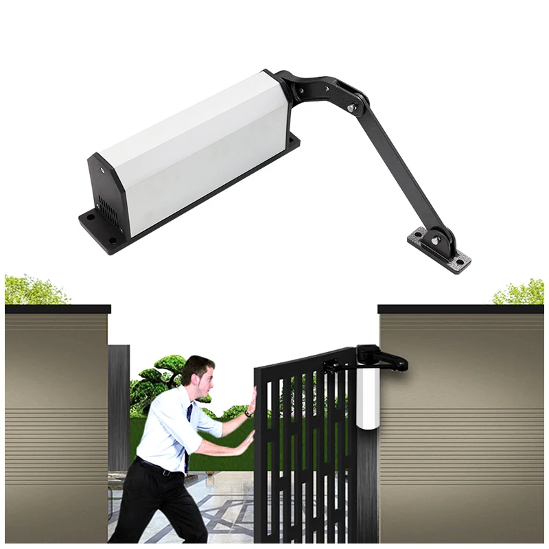 sidemounted remote controller smart wifi handicap stainless steel swing door opener water proof