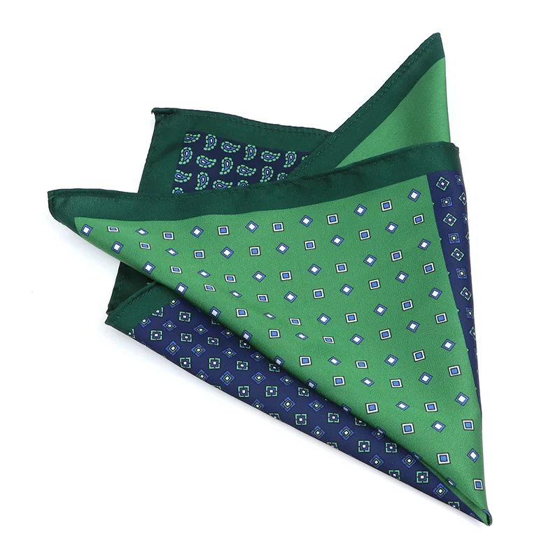 Linbaiway 33*33 см мужской носовой платок для костюма официальное платье Карманный квадратный из полиэстера винтажный Свадебный