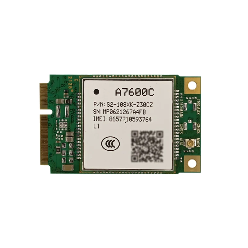 LTE Module Simcom A7600C-L1 MINI PCIe Frequency Band LTE-FDD/LTE-TDD/WCDMA/GSM Micro SIM Wireless Communication Modules A7600