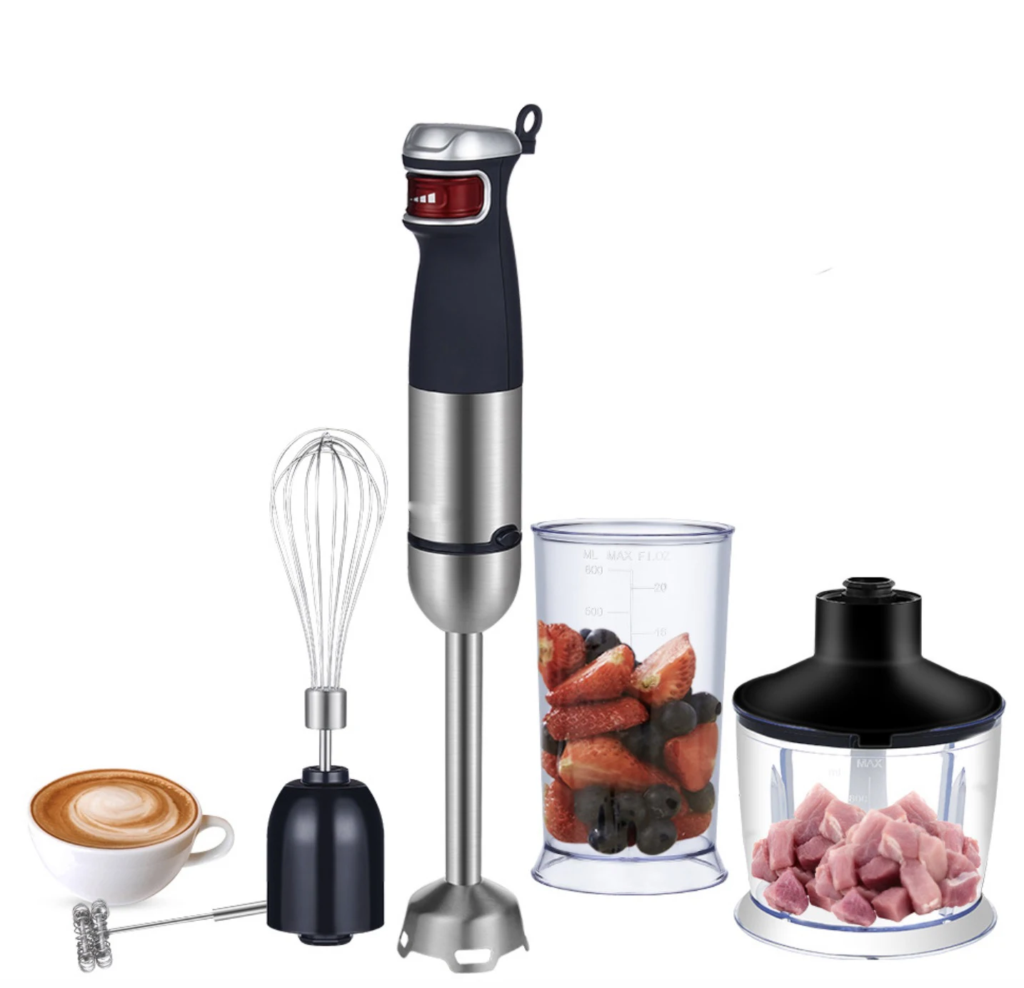 kitchen appliance 5 in 1 multi-purpose juicer electric hand stick blender