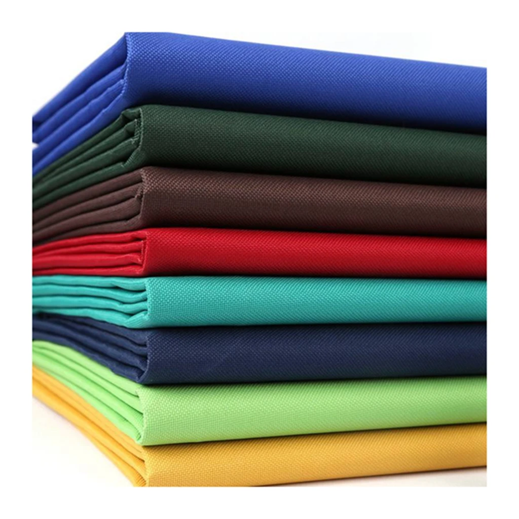 Tear resistance 100%Polyester waterproof  P/D Oxford fabric for Outside bag lining