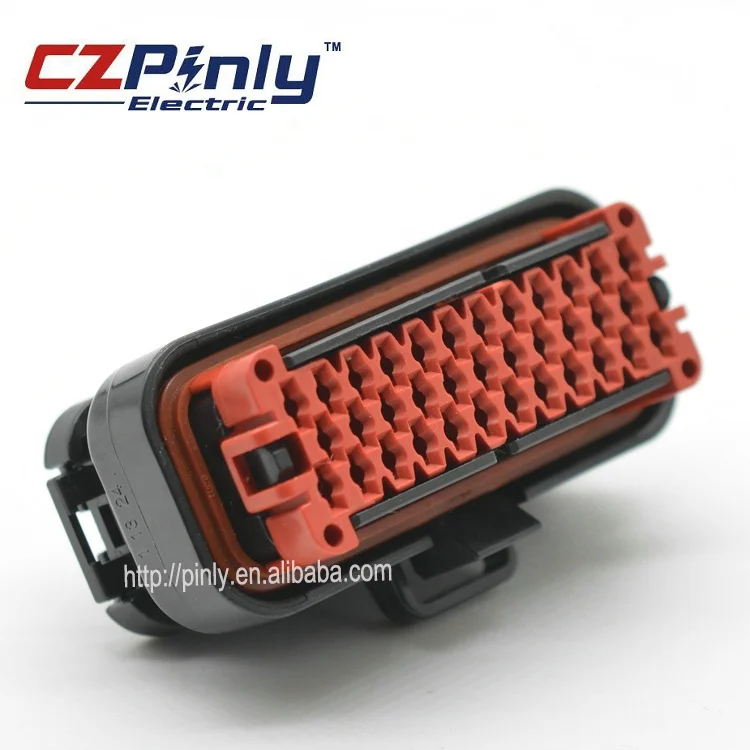 35 way black female ecu wire housing 776164-1 auto electrical connector