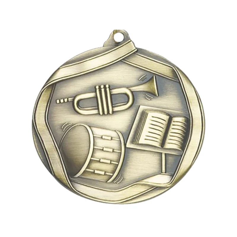 NEW Trend 3D Metal Medals International Music Metal Medals for Music