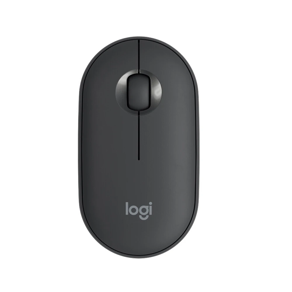 Logitech Pebble M350 Wireless Silent Mouse 1000DPI 3 Buttons Ergonomic Portable Mini Mouse Black/White/Pink