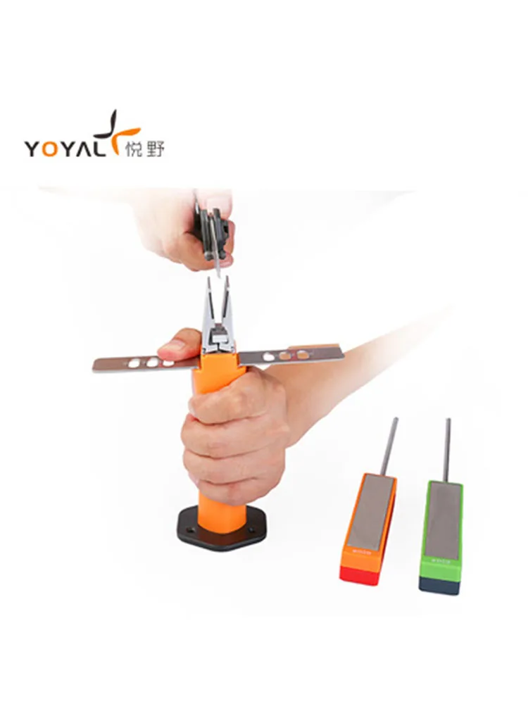TY1811 Fixed Angle Kitchen Knife Whetstone sharpening Stone Sharpener Set Package System With Nylon bag