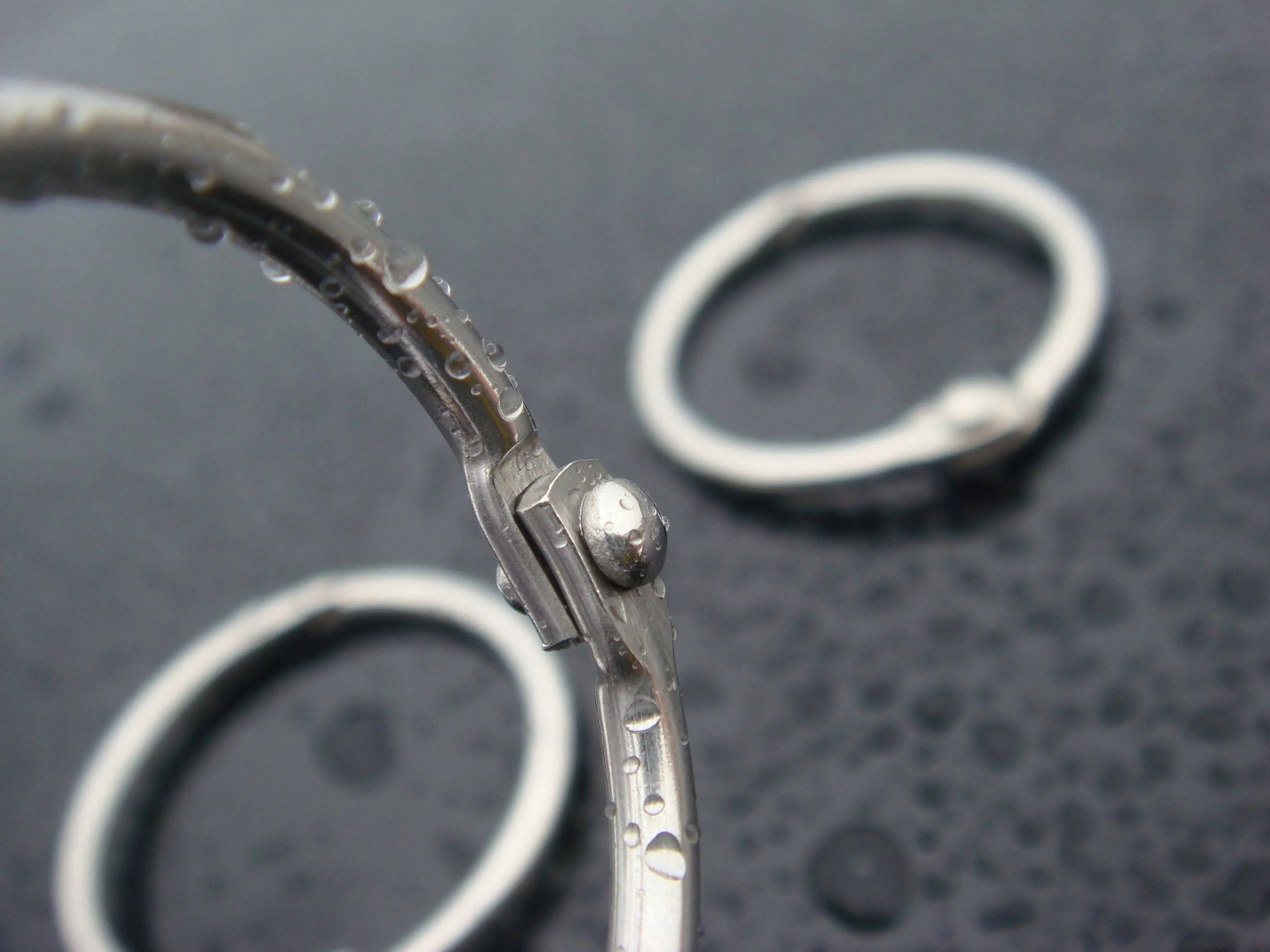 SS304 Key rings 25mm rustless hanging clip book ring