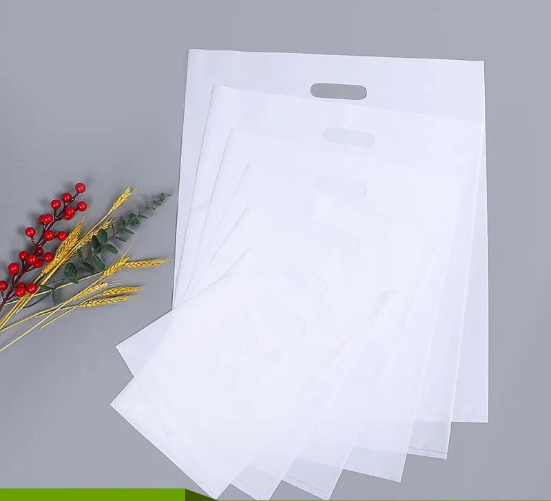 Customized Printing Plastic Die Cut Plastic Shopping Bag,PE Bag,Plastic Merchandise Bags