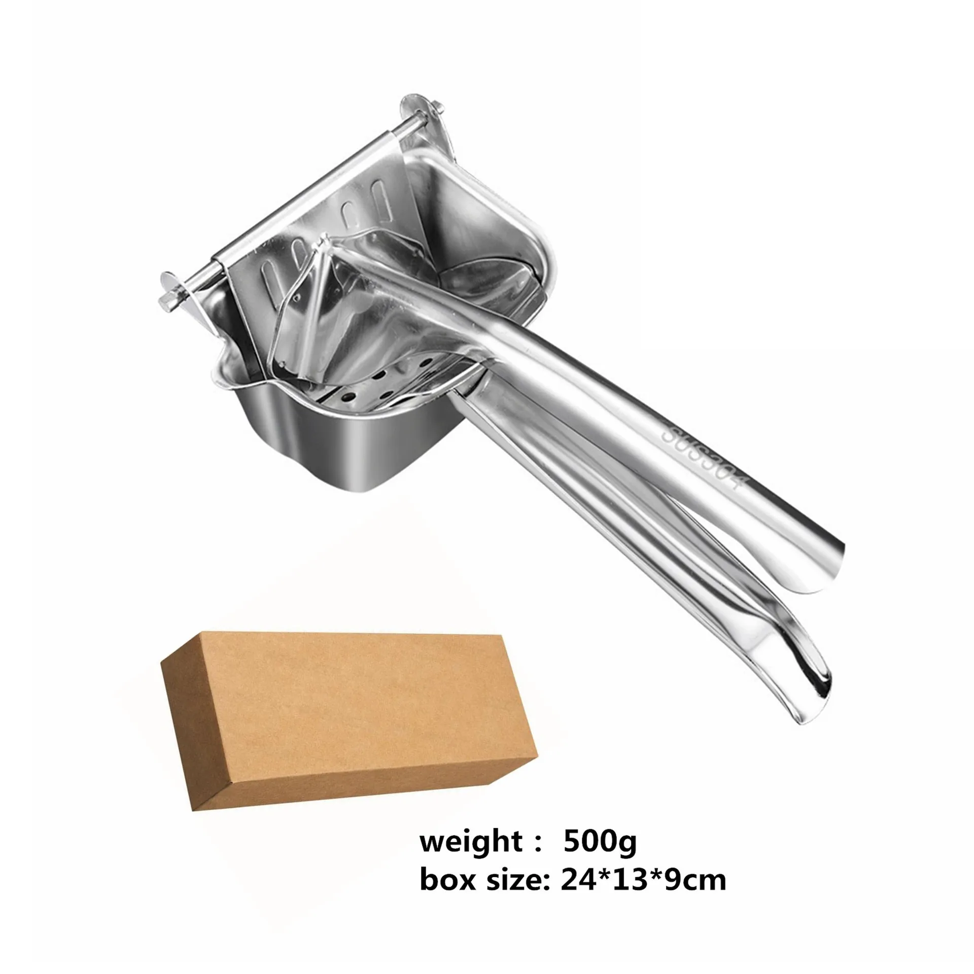 Real 304 Lemon Squeezer Citrus Juicer Hand Press Heavy Duty Manual Squeeze Juice Extractor Maker Orange Lime Grapefruit Presser