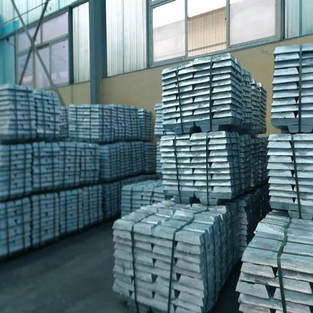 Zinc Metal Ingots pure Zinc Ingot 99.99%99.995%Zinc Ingots