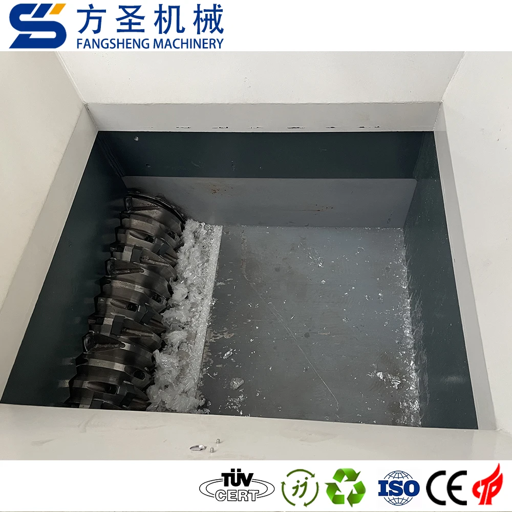 Automatic recycling production line--pp-pe pet recyclable plastic crusher paper shredder