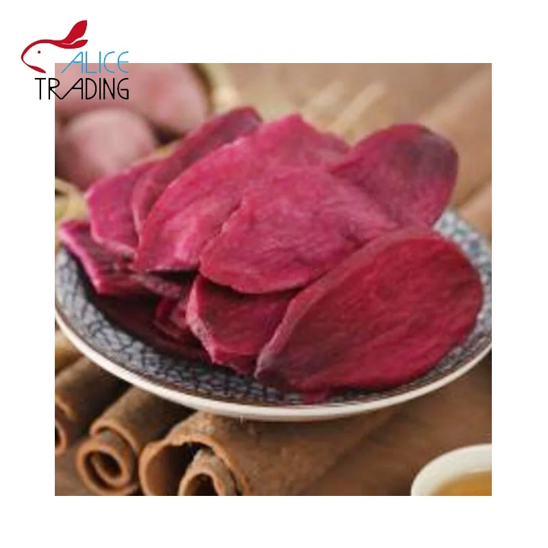 
Chinese Vegetables Snack VF Purple Sweet Potato Chips 