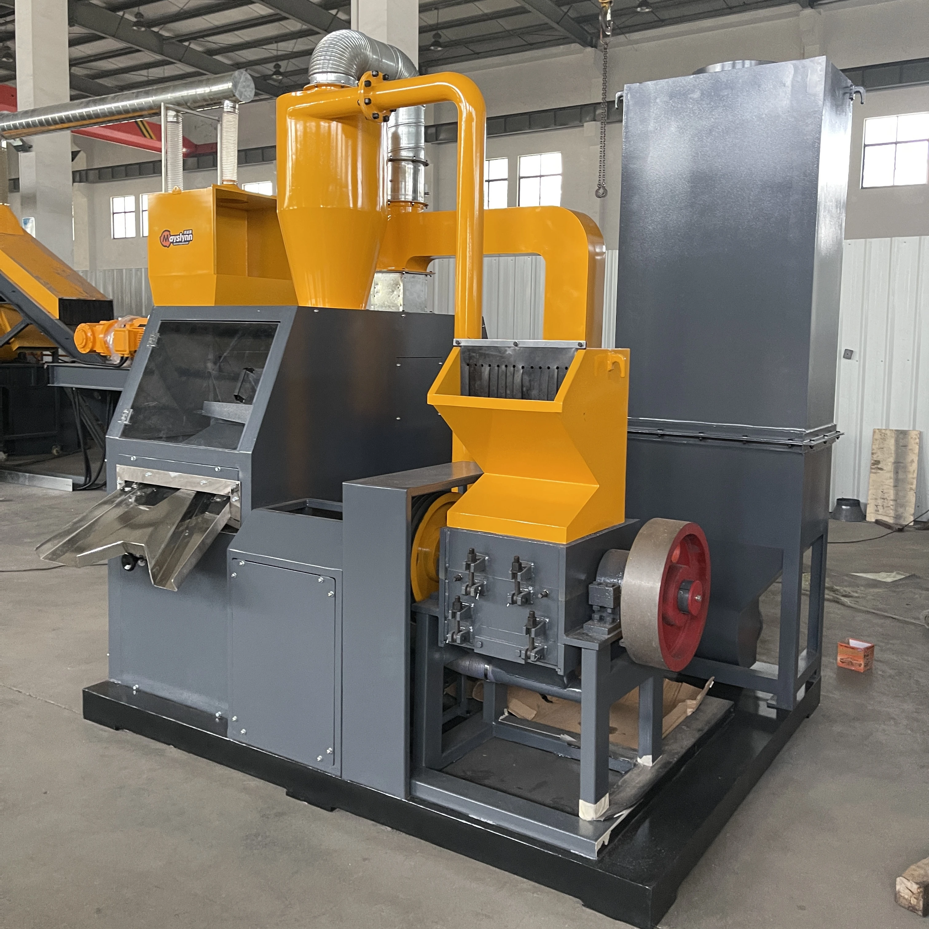 Sorting Machine for Copper Wire Granulator and Separator  Waste Scrap Crush and Sorting Machine