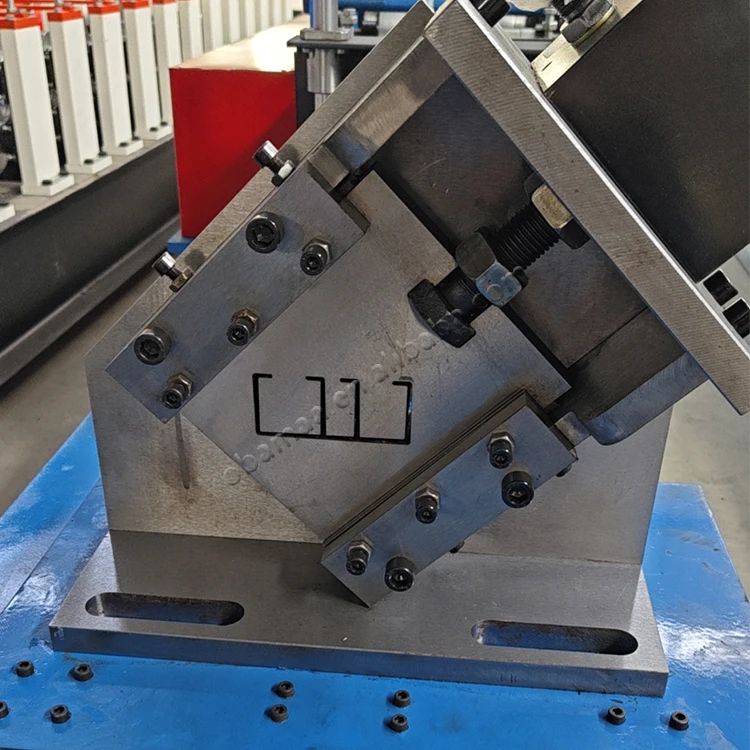 CZ Purlin Roll Forming Machine Automatic Quickly Change Steel Frame Channel Punch Holes C Z Purlin Roll Forming Machine China