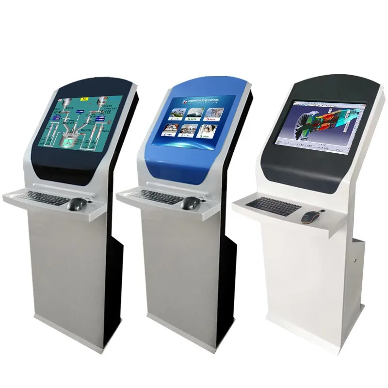Self Service Industrial Touch Query All-in-one Machine, Touch Screen Terminal, Registration Queue, Printer Cabinet Factory