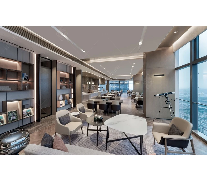 2022 Sheraton Hotel Furniture With Hotel Reception Desk For Sale