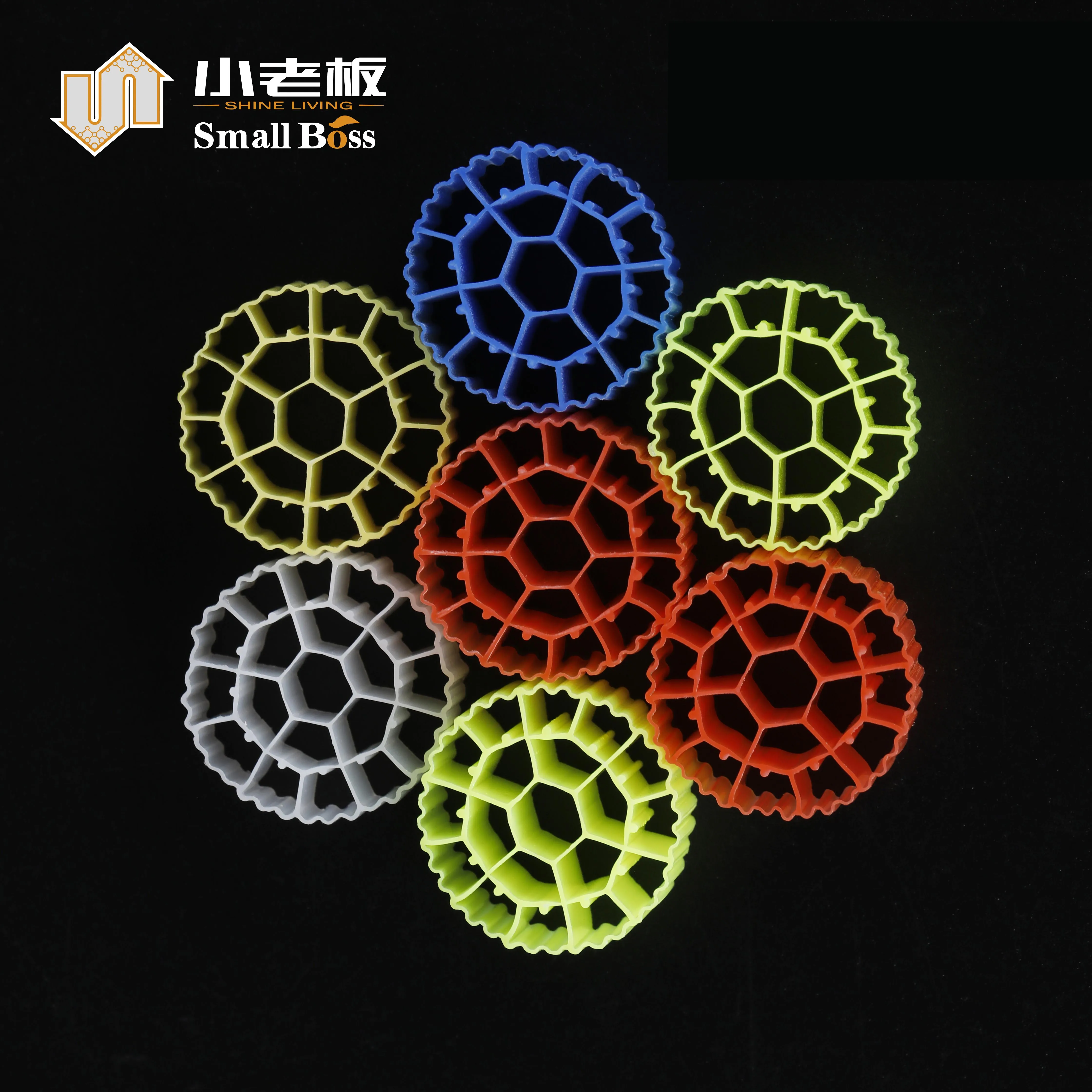 High Efficiency White Color Floating MBBR Bio Koi Pond Filter Media For Aquariums