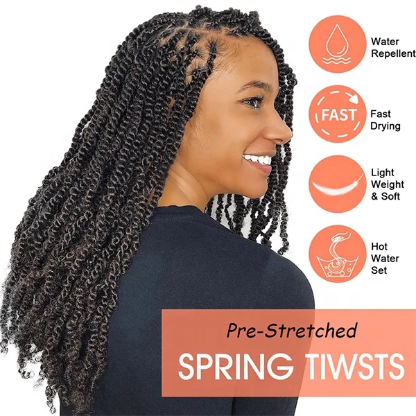 Кудрявые волосы для вязания крючком Dream Ice Freetress, синтетические волосы для вязания крючком, удлинители волос, пушистые твист, 24 пряди, 14 дюймов