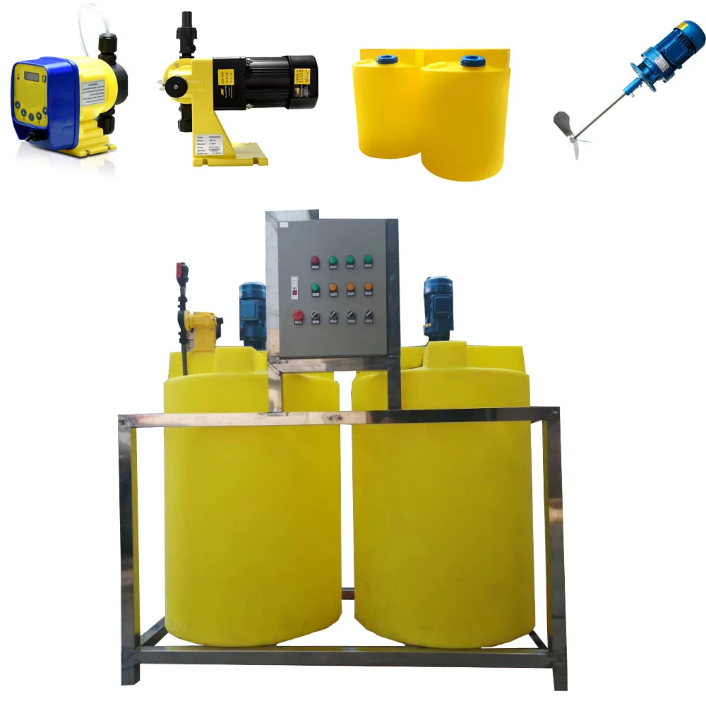 Sewage Water Treatment Diaphragml Chemical Chlorine Fluid Dosing Pump Acid and alkali resistant Metering Pump