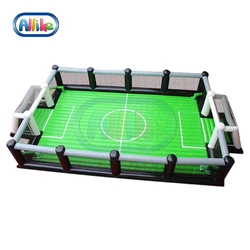 ALLIKE Custom Portable Inflatable Soccer Field For Large Sports Matches Inflatable Beach Soccer Field