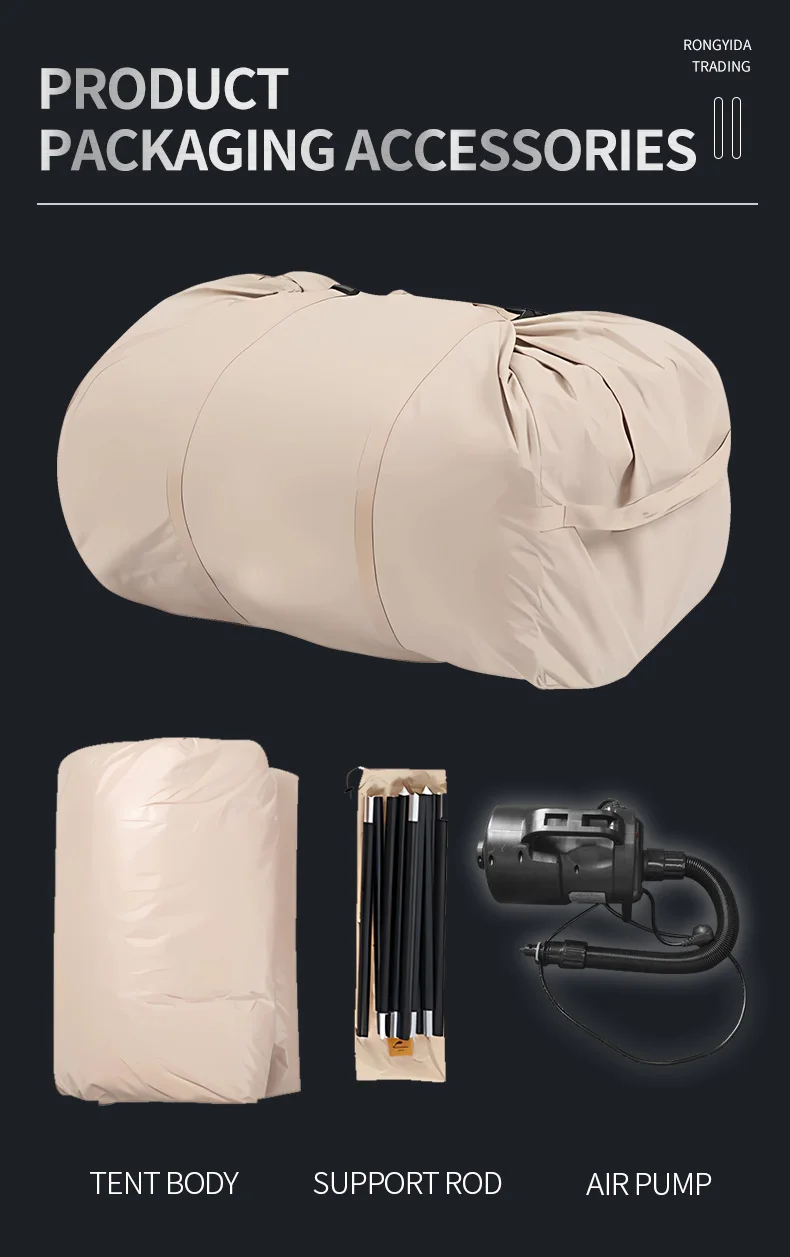 Hot Selling Refugee Disaster Relief Tent Winter Outdoor Inflatable Temporary Isolation Emergency Shelter Tent with Customized