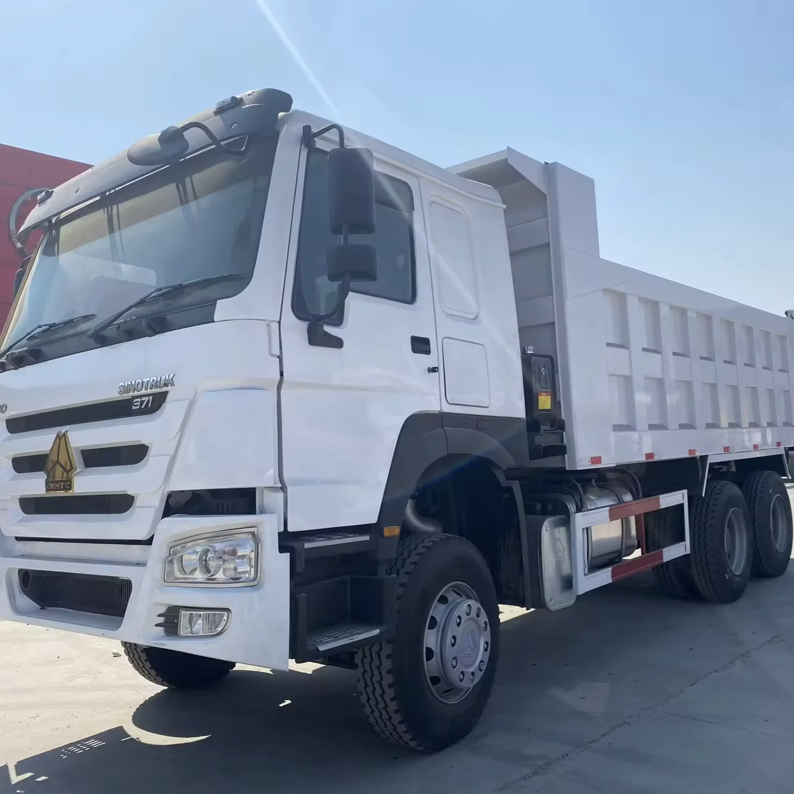 SINOTRUK howo 371hp 400hp Новый/Подержанный самосвал большой мощности 20 кубических 6x4 цена