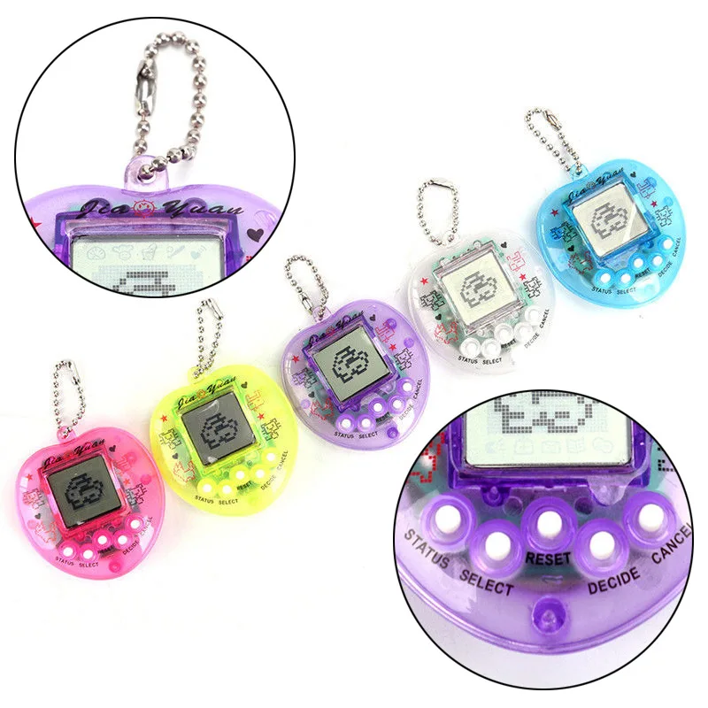 Электронные Домашние животные Tamagotchi ностальгические 49 в одном виртуальные киберцифровые игрушки пиксель смешная игрушка питомец электрон HH