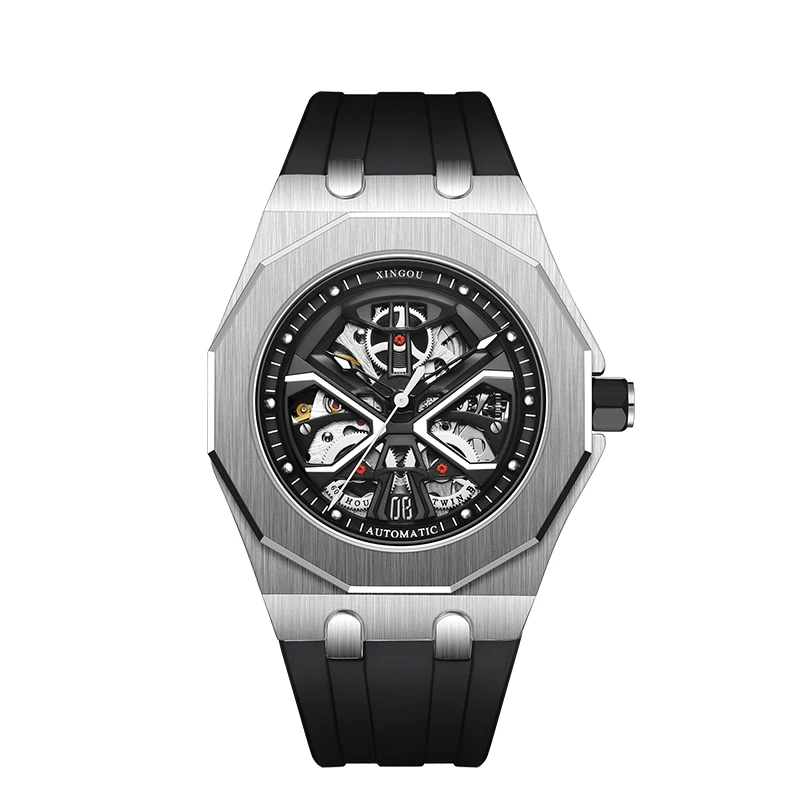 Custom Logo Water Resistant Watches Men Luxury Manufacturer Mechanical Watch Automatic movement for men