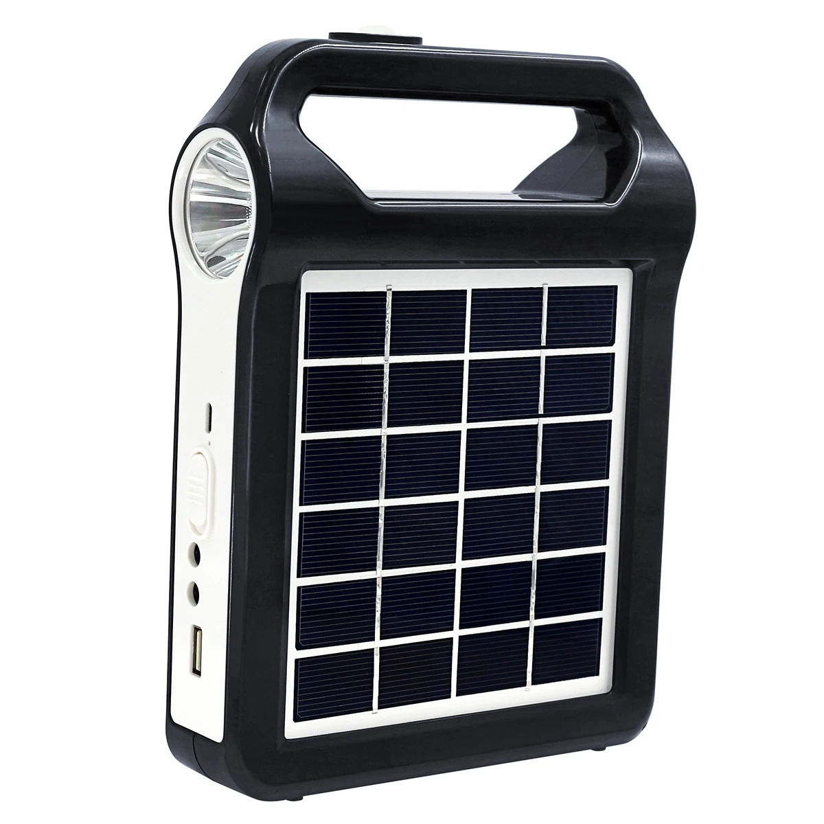 Portable Lithium Battery Solar Power Lighting System Mini Solar Energy Lamp Removable Solar Panel Rechargeable Solar Light