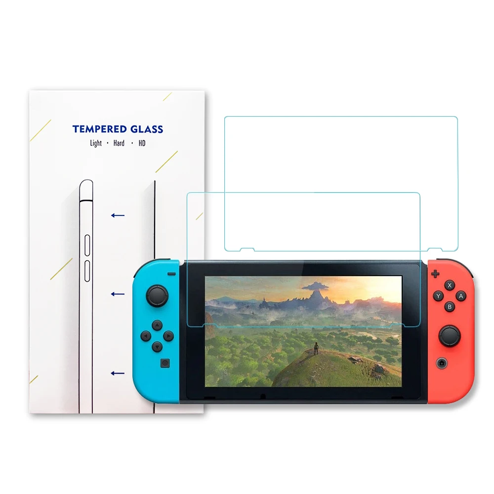Anti Shock Game Player Protective Film For Nintendo Switch Tempered Glass Screen Protector For Nintendo Switch Lite