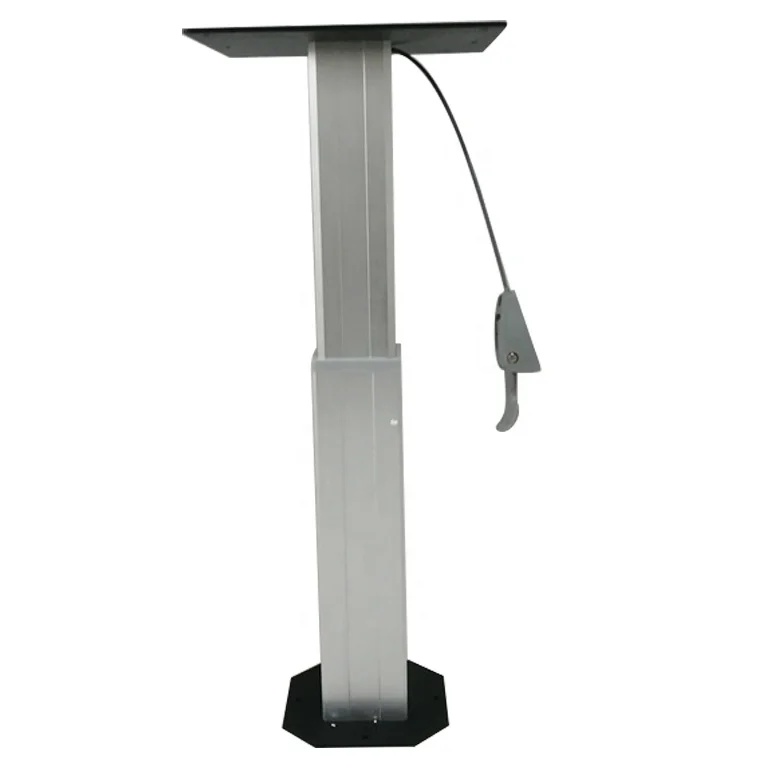 One Leg Hot Selling Popular Gas Lifting Standing Adjustable Height Electric Lift Table Leg for tatami