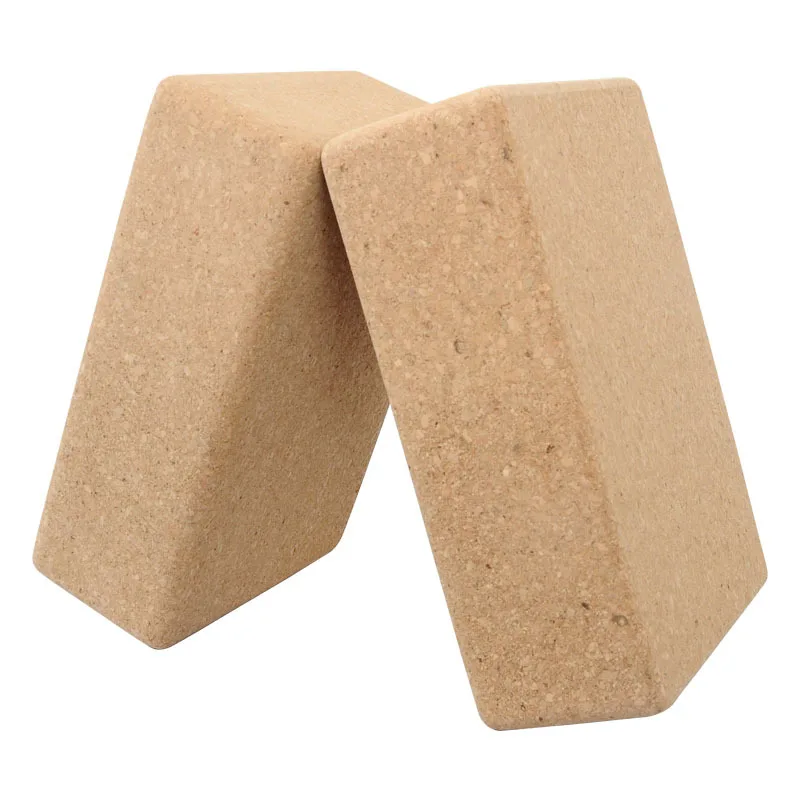 
Natural Cork Yoga Blocks Foam Roller Eco Friendly Products 2021 Pillar Fine Grain Yoga Pilates Block Fitness Massage Yoga Brick 