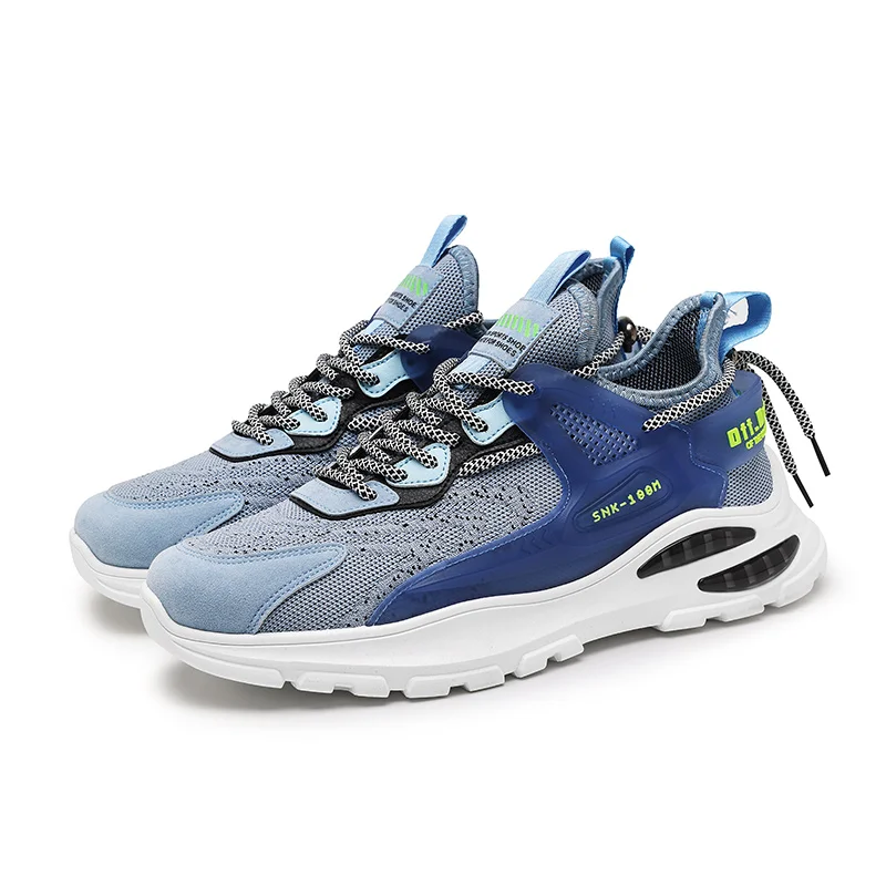 Factory Wholesale Outdoor Fly Knit Super Light Slip Indestructible Colorful Air Shoes Sneaker