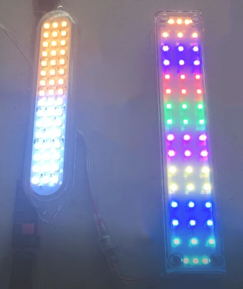 Aidsien A380 программируемые RGB светодиодные фонари DC24V IP65 наружные UC2903 48 шт. SMD 5050 кабошон лампа для ландшафтного применения ПК