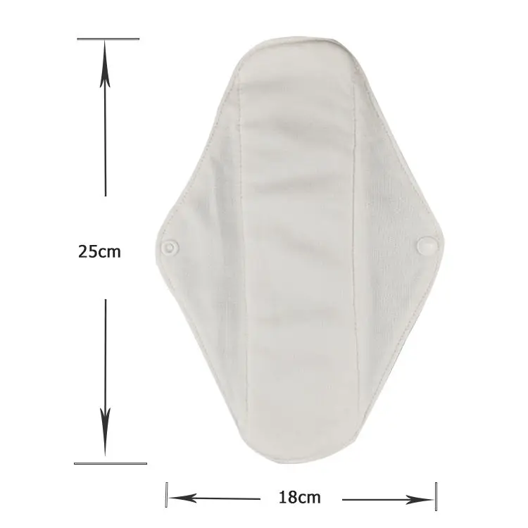 Natural Bamboo Cotton Sanitary Pads Female Sanitary Napkin Digital Print Menstrual Pad Washable Reusable Women Sanitary Napkin