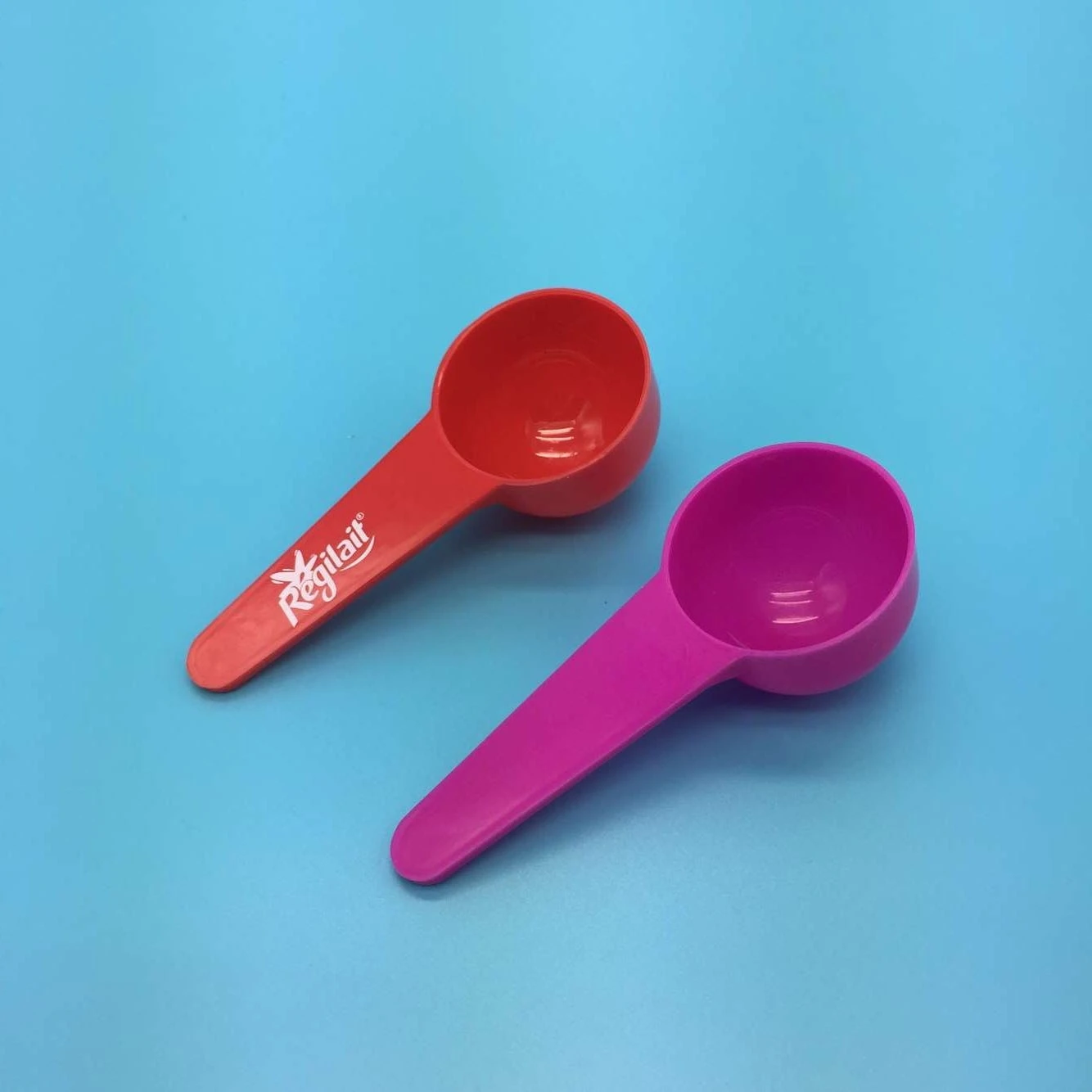 factory price dosage spoon small plastic spoon 1g-3g salt spoon