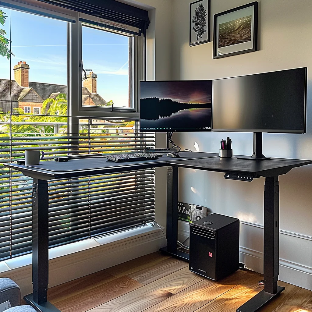 Modern  home furniture and office desk for home  stand up table  game adjustable height smart  electric Standing  Desks